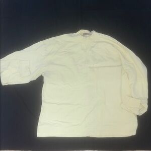 Cream Long Sleeve Shirt